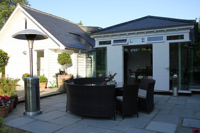 Design ideas for a medium sized contemporary patio in Essex.
