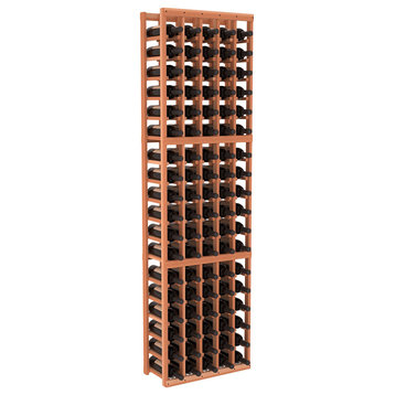 5 Column Standard Wine Cellar Kit, Redwood, Unstained Redwood