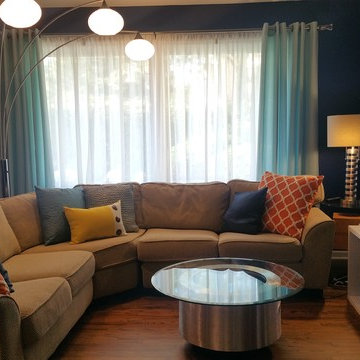 Redesigned Living Room/Dining Room