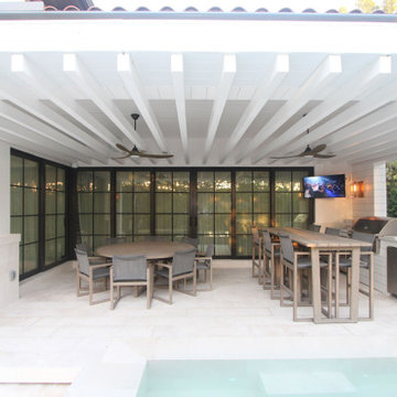 Cocoplum Estate - Outdoor Kitchen & Patio AV Lighting Control