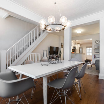 Beautifully renovated row with an incredible backyard retreat!