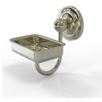 Que New Wall Mounted Soap Dish, Polished Nickel