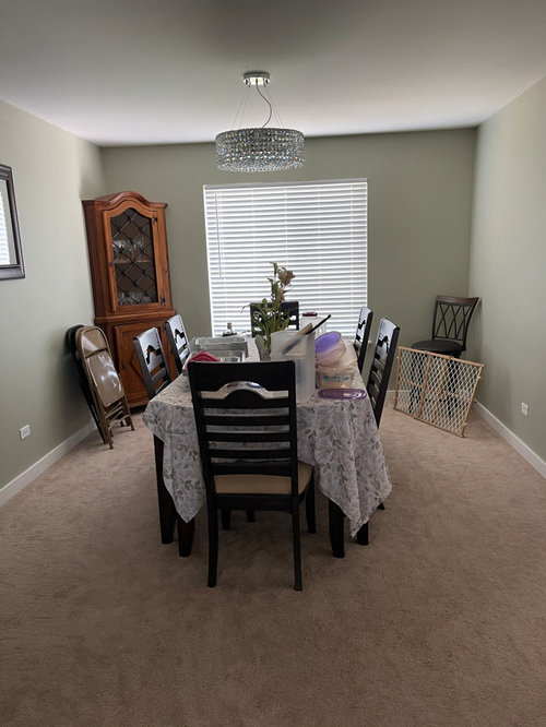 Turning the dining room into a butler's pantry