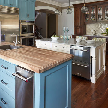 Award Winning Blue Kitchen
