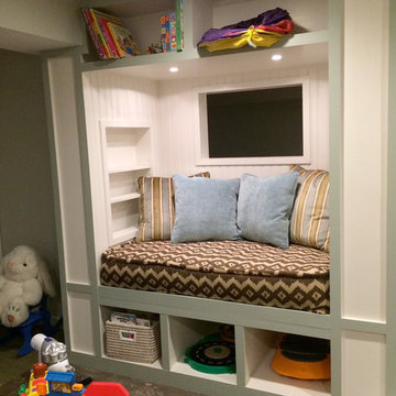 Rye Brook- Unfinished basement to full living space
