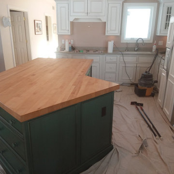 Refinishing Butcher Block countertops