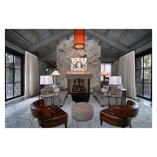 Our Work: Aspen Ranch Residence - Rustic - Living Room - Denver - by ...