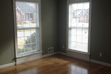 Inspiration for a transitional bedroom remodel in Louisville