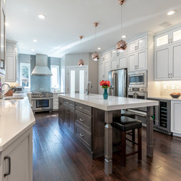 Totally Modern Kitchen and Mud Room Remodel in Sterling, Virginia