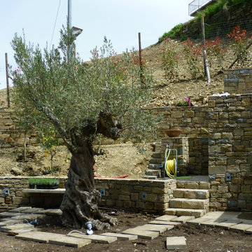 Giardino privato in Cilento
