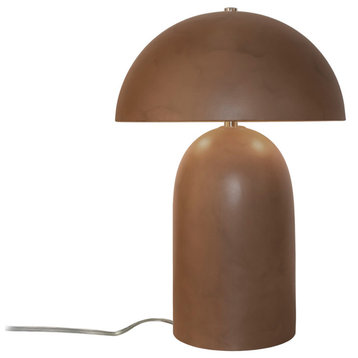 Tall Kava Table Lamp, Terra Cotta