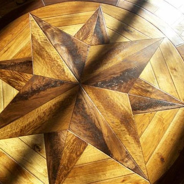 Wood Medallions & Parquet floor