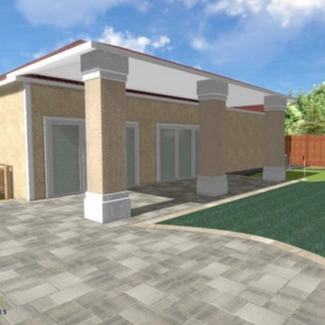 Natomas Paver Patio and Turf Remodel