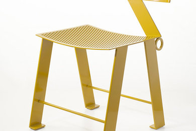 Metal Bistro Chair - Klein Art Fab