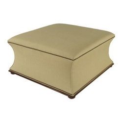 Hickory Chair Ottomans and Benches - Footstools And Ottomans