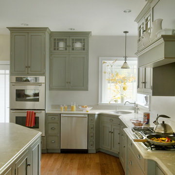 Grey Painted Kitchen