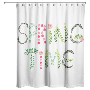 Spring Time Shower Curtain