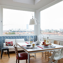 Casas Houzz: En Milán, el cálido piso de una pareja con dos hijos