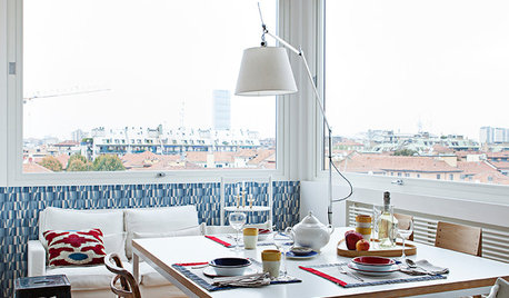 Casas Houzz: En Milán, el cálido piso de una pareja con dos hijos