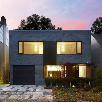 House with a Red Wall
