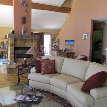 Conversational Living Room Renovation