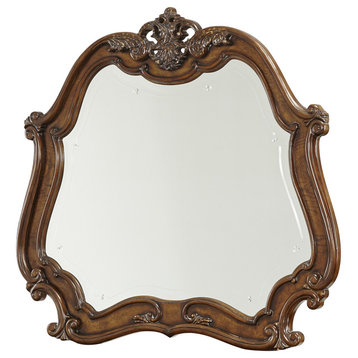 AICO Lavelle Melange Dresser Mirror, Warm Brown 54060-34