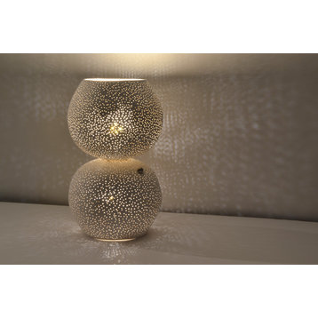 Clay-Light Table Lamp, with LED Touch dimmer
