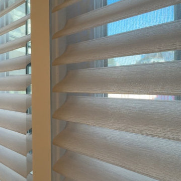 Motorized Hunter Douglas Silhouette Shades for Lake Norman Mooresville NC