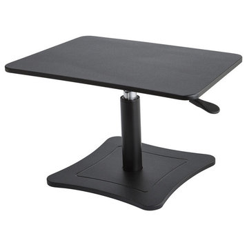High Rise Height Adjustable Laptop Stand, Black