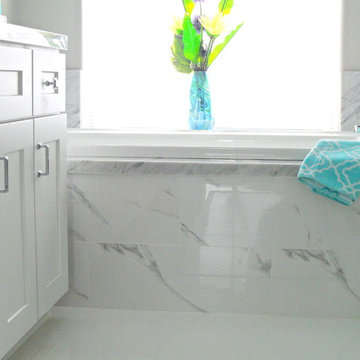 Granada Hills, White Bathroom