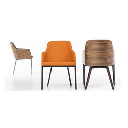 Hudson Wood Armchair by B&T - Dining Chairs