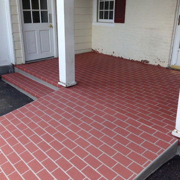 Spray Texture Concrete Overlay