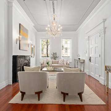 Brownstone Townhouse Living Room