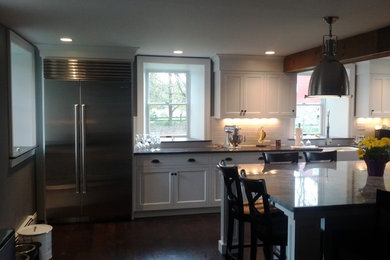 Elegant kitchen photo in Other