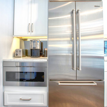 36" Subzero and 30" Wolf drawer microwave