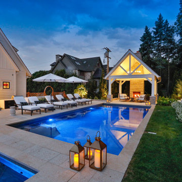 Burr Ridge Swimming Pool and Hot Tub Project