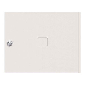 Replacement Door And Lock For 4c Pedestal Mailbox In Black