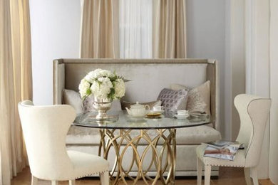 Dining room - transitional dining room idea in Baltimore