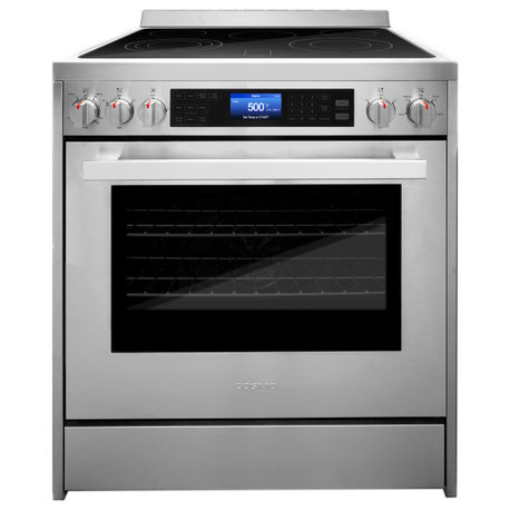 Single Oven Electric Range with 7-Function Convection Oven, 30", Cubic Feet