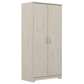 Bowery Hill Kitchen Pantry Cabinet in Linen White Oak - Engineered Wood