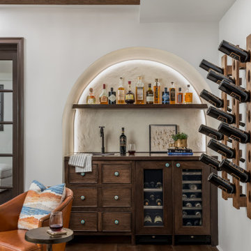 Mediterranean Style Basement Build Out in Morningside