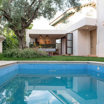 Proyecto de reforma de una vivienda singular con jardín.