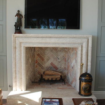 Stone Fireplace Mantels