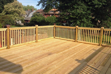 Deck - craftsman deck idea in Chicago