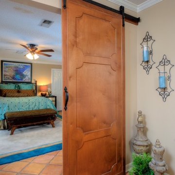 Slim Profile Barn Doors - Wood