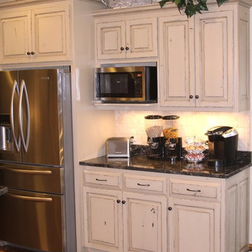 Worn Cabinets For That Unique Look