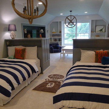 Boys bedroom with playroom