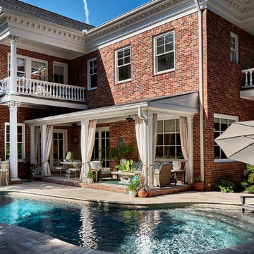 Pool and Covered Porch