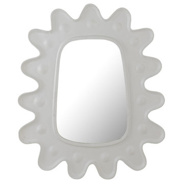 Genesis Mirror in White