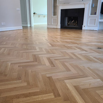 Herringbone White Oak Floor